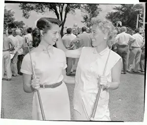 Marlene Bauer Prints: Alice Bauer Hagge with her Sister Marlene