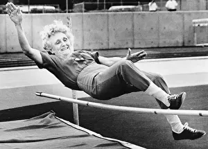 Active Seniors Prints: Alice Bynum Highjumps at Texas Senior Games