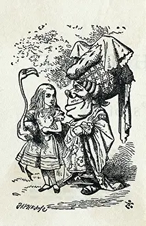 Alice and the Duchess by John Tenniel