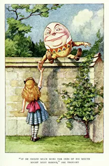 Images Dated 5th January 2014: Alice and Humpty Dumpty