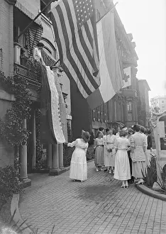 Alice Paul Rehearsing