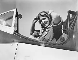 Cockpit Prints: Alice Rhonie Adjusting Goggles
