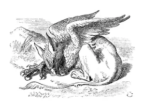 Images Dated 11th January 2014: Alice in Wonderland - The Griffen