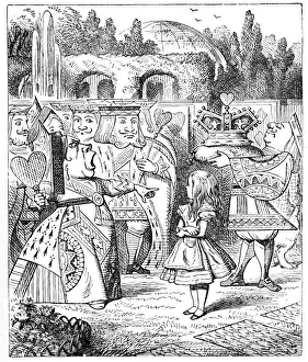 Images Dated 11th January 2014: Alice in Wonderland - Queen of Hearts