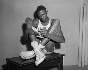 Bill Russell Prints: All American Basketball Player Bill Russell