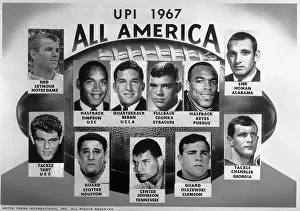 Simpson Prints: All-American Football Player O.J. Simpson