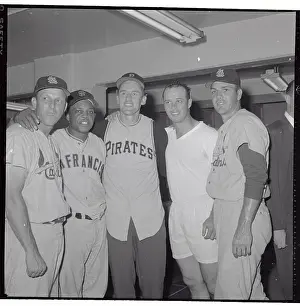 All Star Game Players Posing for Camera