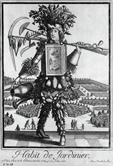 Watering Prints: Allegory Of Gardening
