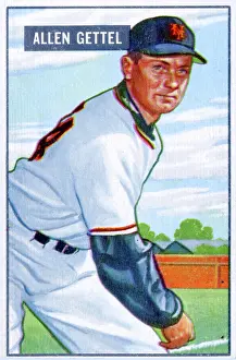 Arc0016622 Prints: Allen Gettel Baseball Card