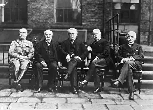 Allied Leaders Pose in London