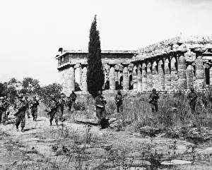Alliance Prints: Allies Troops at the Temple of Neptune