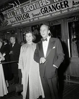 Allistair Cooke Arriving with Wife
