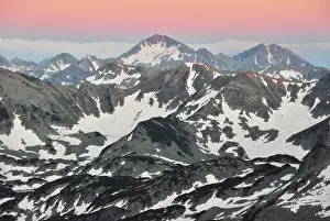 Bansko Prints: Alpenglow in Pirin mountain