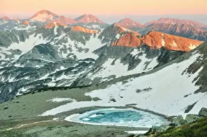 Alpenglow Prints: Alpenglow in Pirin mountain National Park