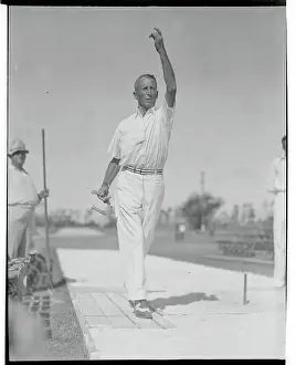 Alphonse Beillergnon Pitching at Country Club