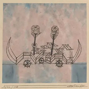 Swiss Prints: Alter Dampfer (Old Steamboat)