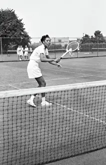 Tennis Wear Prints: Althea Gibson Practicing