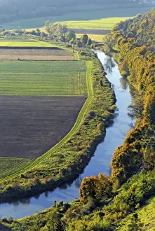 Cultural Landscape Prints: The Altmuehl river in Arnsberg