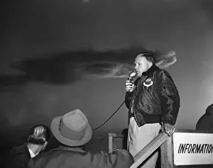 Alvin C Graves At Atomic Test Site