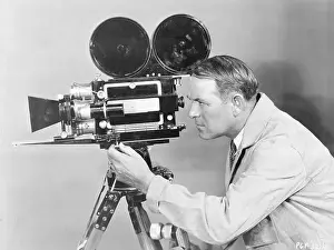 Alvin Wycoff Looking Through Camera