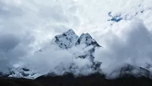 Himalayas Collection: Amadablam, Everest base camp trek, Himalayas, Nepal, Colour Image, Color Image, Photography