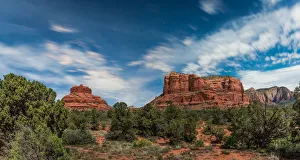 Solitude Gallery: Amazing Sedona Night Sky by Moonlight