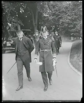 Ambassador Geddes Escorting Sir William Pakenham