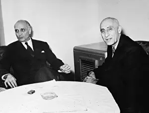 Iranian Prints: Ambassador Loy Henderson and Premier Mossadegh