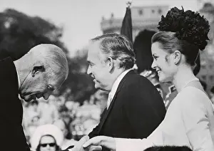 Ambassador of Netherlands Meeting Princess Grace