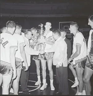 Ambrosio Padilla and Lester Lane Shaking Hands