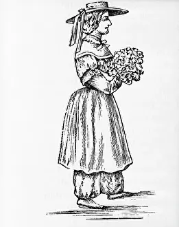 Bloomers Prints: Amelia Bloomer In Cosutme; Bloomers