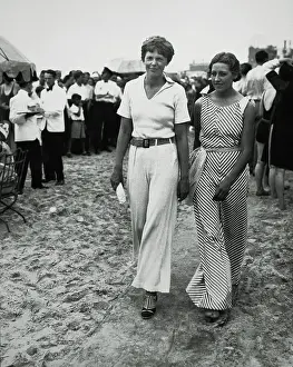 Amelia Earhart and Amy Mollison