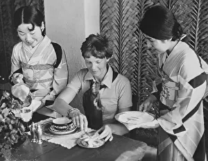 Similarity Prints: Amelia Earhart Having Tea
