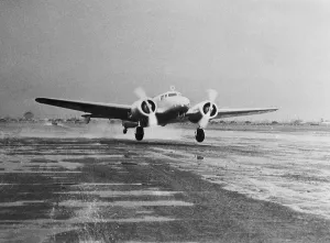 Takeoff Prints: Amelia Earhart's Lockheed Electra at Takeoff