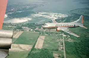 Ariel View Prints: American Airlines ConvairLiner