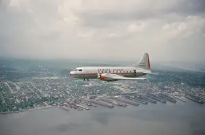 Ariel View Prints: American Airlines ConvairLiner