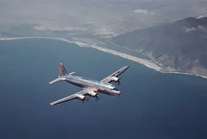 Ariel View Prints: American Airlines Douglas DC-4