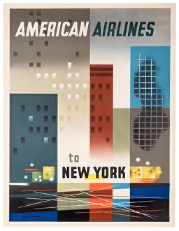 American Airlines NYC Poster