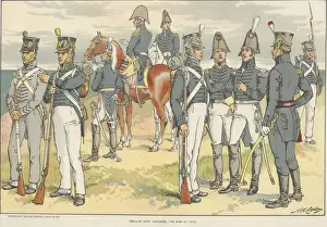 1810 1819 Prints: American Army Uniforms
