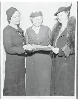 American Birth Control League Members at Meeting