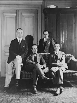 Legs Crossed Prints: American Composers