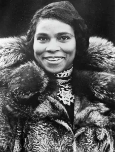 Contralto Prints: American Contralto Marian Anderson