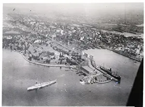 American Fleet Landing In Sydney Harbor