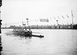 Amsterdam Prints: American Gold Medal Olympic Crew Team