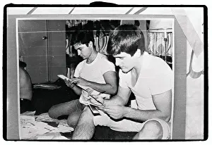 American Hostages Reading Christmas Cards