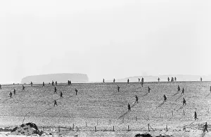 Trekking Prints: American Infantry Trekking Across Belgium