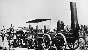 Inventions And Innovations Prints: American Locomotive