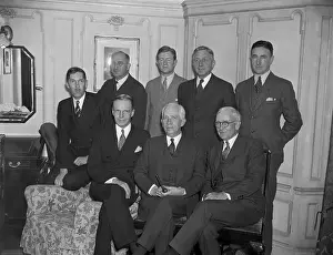 Delegation Prints: American Naval Delegation Sails for London