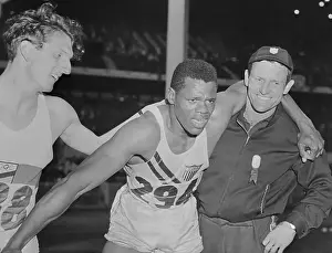 American Olympic Decathlon Runner Milton Campbell
