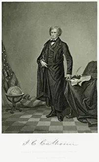 American Politician James C Calhoun